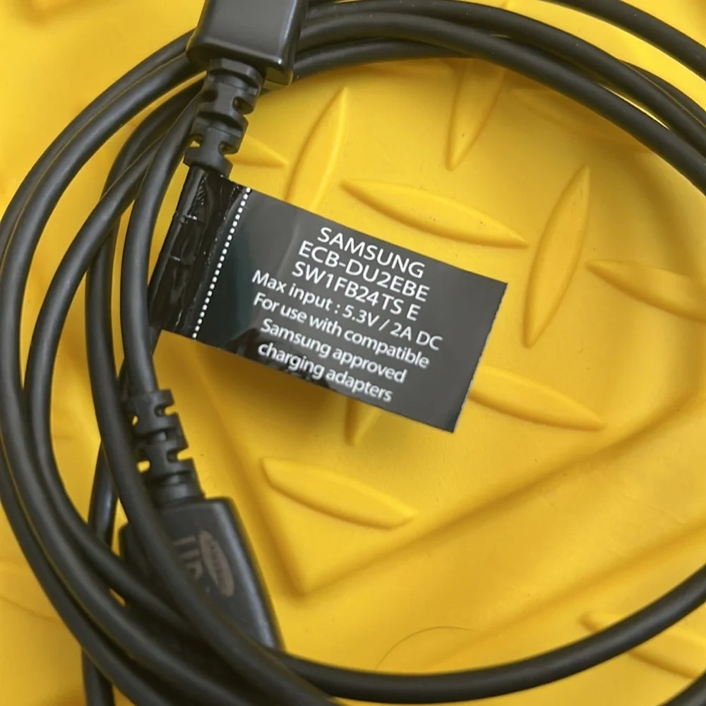 Lot of 2 Samsung Micro USB Chargers NWOT